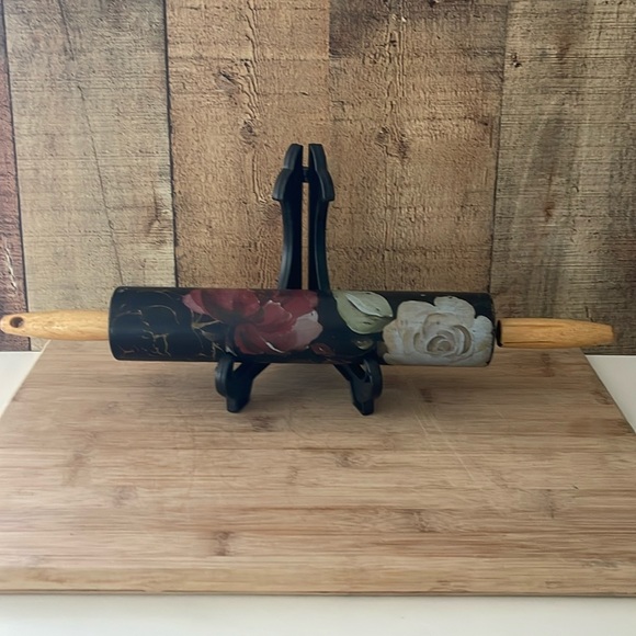 Other - Vintage painted decorative rolling pin